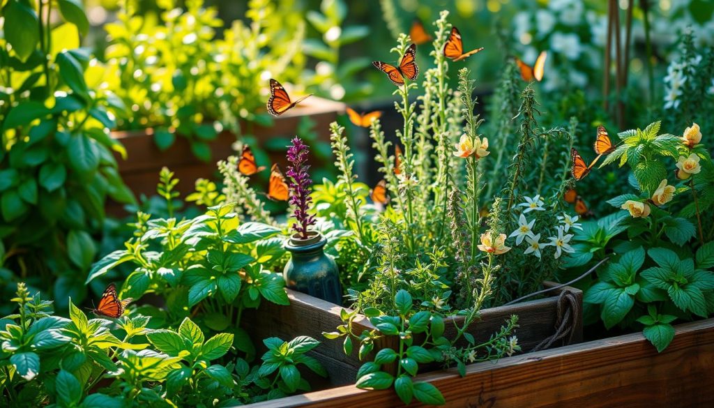 herb garden