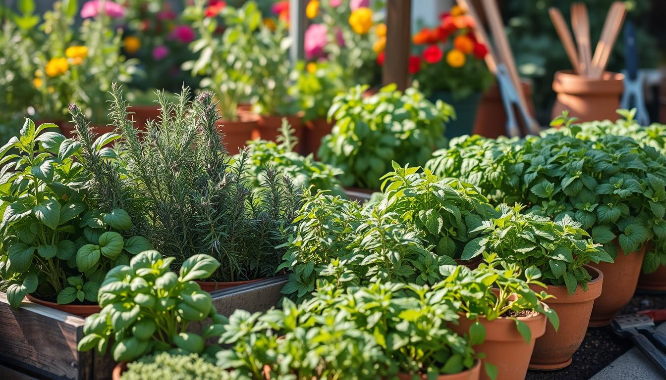 herb gardening