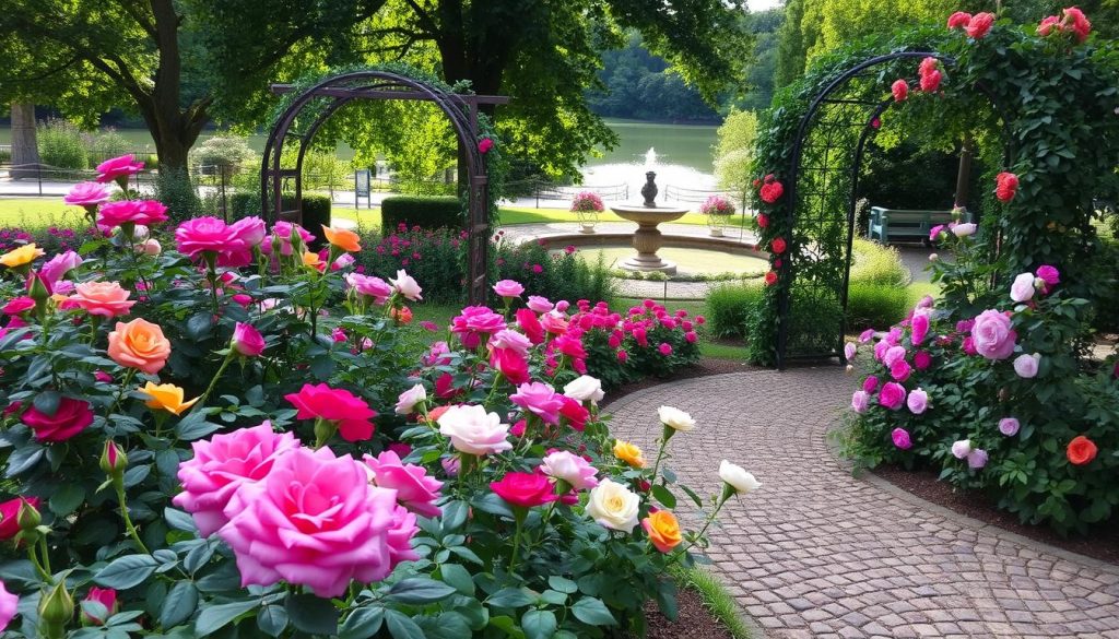 rose garden landscaping