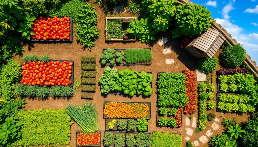 vegetable garden layout